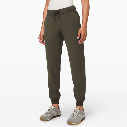 lululemon 2019 on the fly jogger dark olive