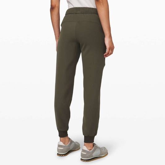 lululemon 2019 on the fly jogger dark olive