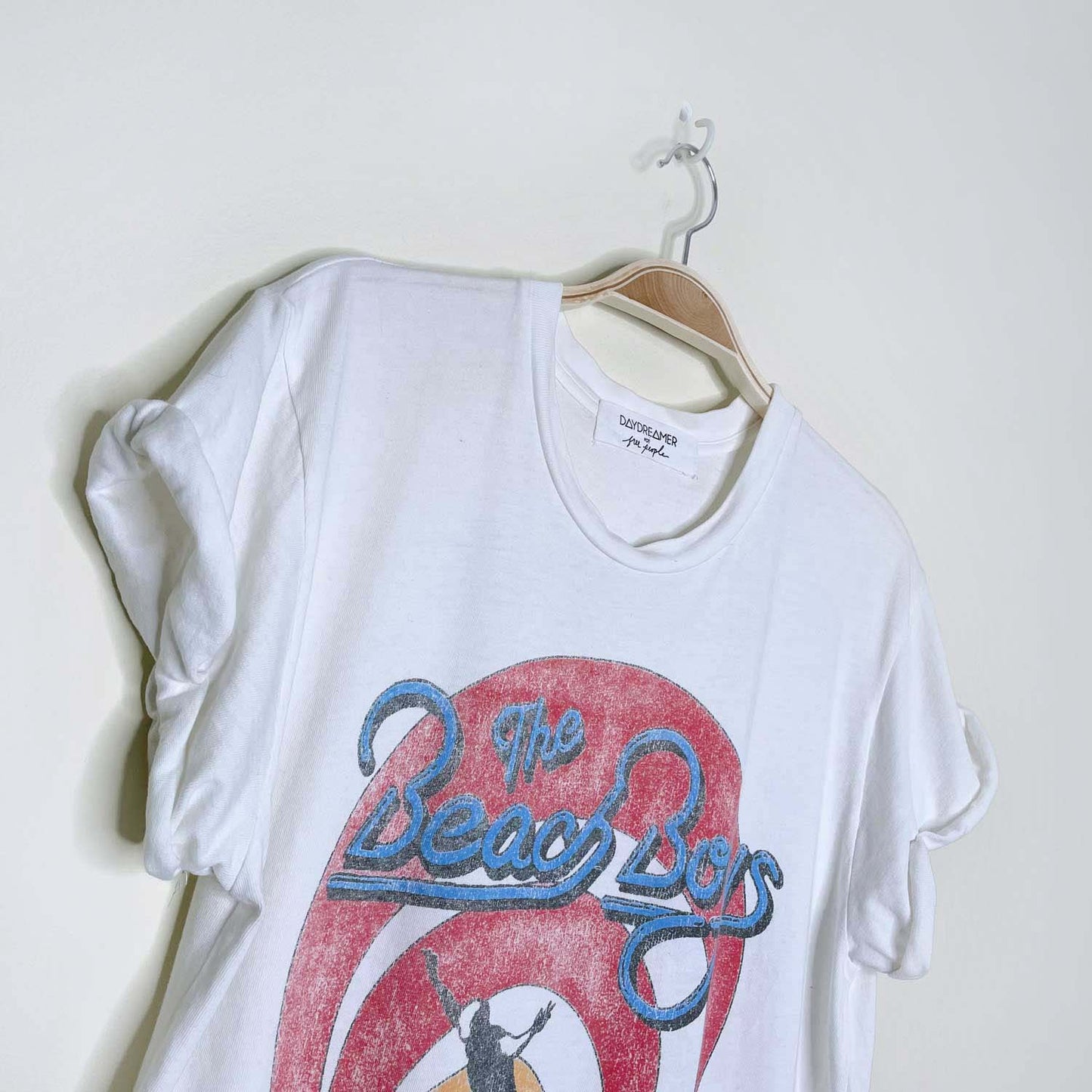 daydreamer x free people beach boys 1983 tour tee - size xs