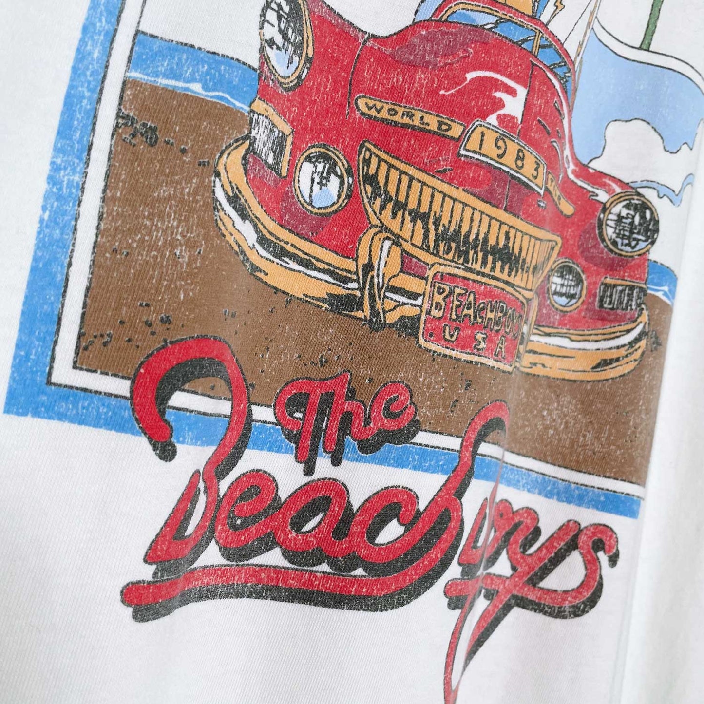 daydreamer x free people beach boys 1983 tour tee - size xs