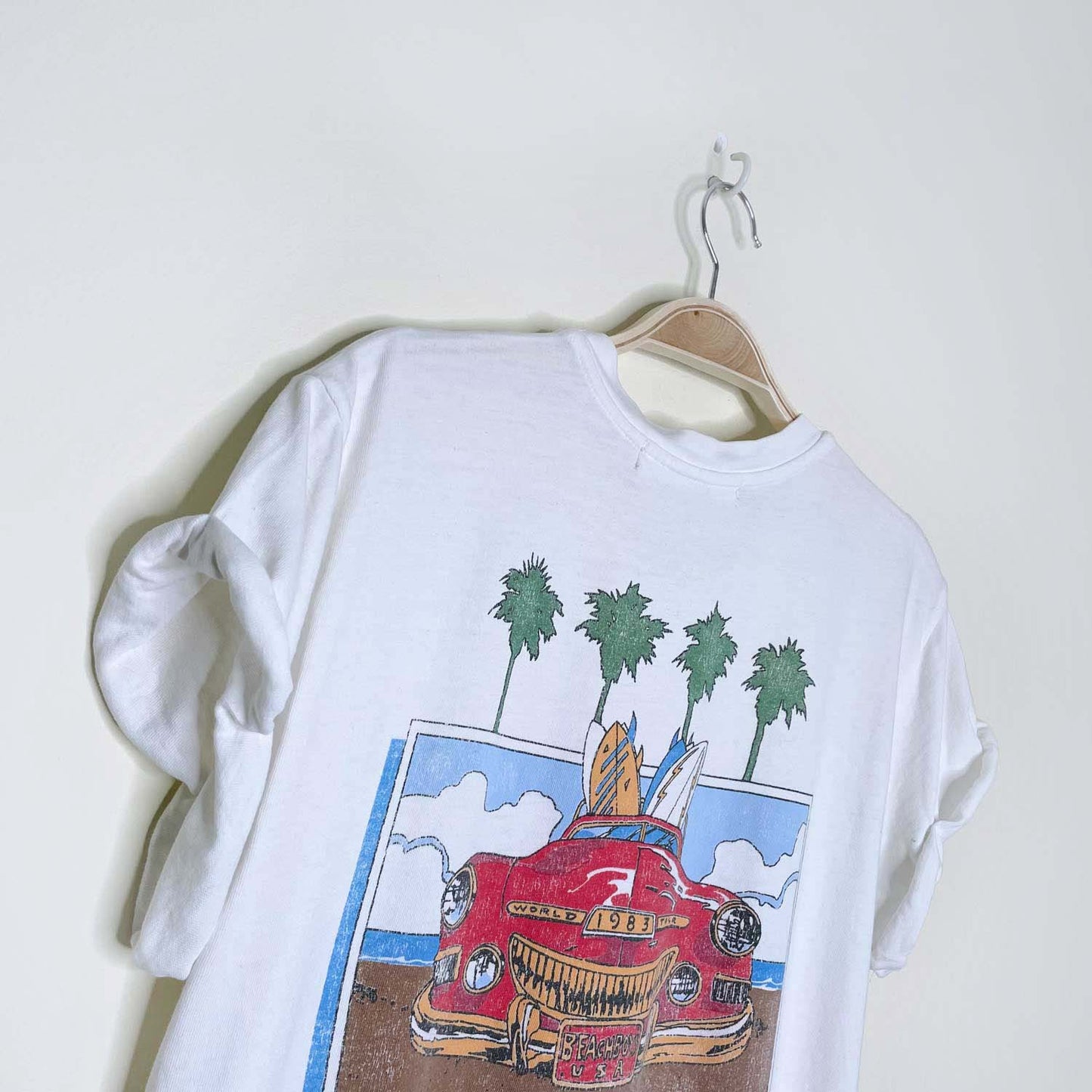 daydreamer x free people beach boys 1983 tour tee - size xs