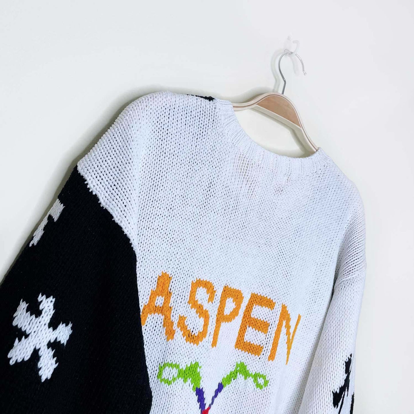 vintage 90s freego softwear aspen ski sweater - one size