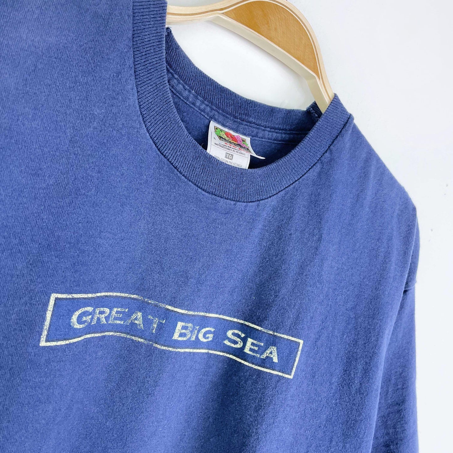 vintage 90s great big sea up tee