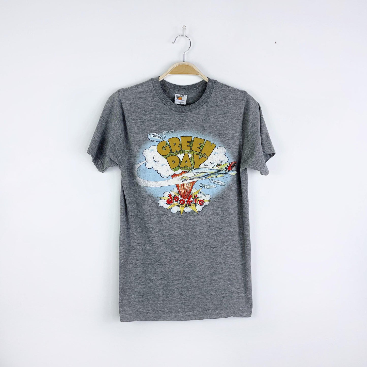 vintage 90s green day dookie tour tee