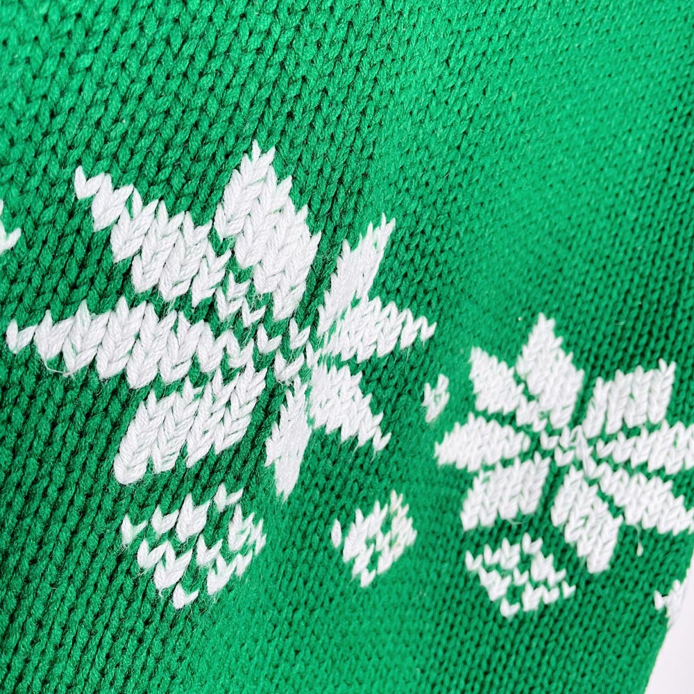 vintage 70s knits by branford snowflake sweater