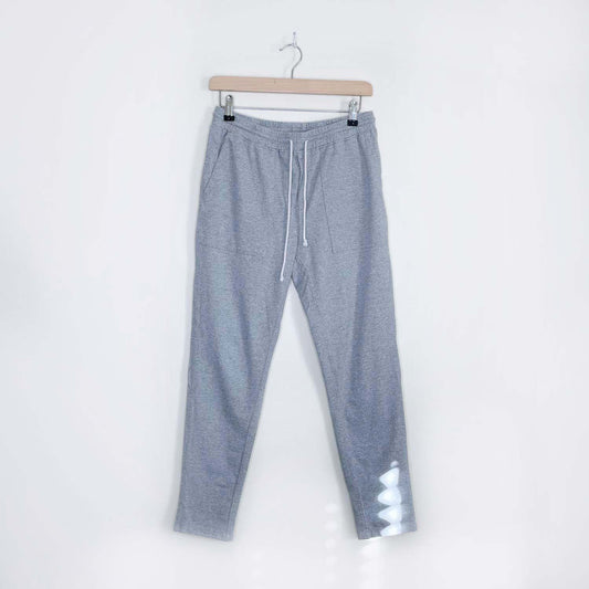 roots grey slim sweatpants - size medium