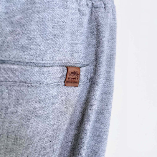 roots grey slim sweatpants - size medium