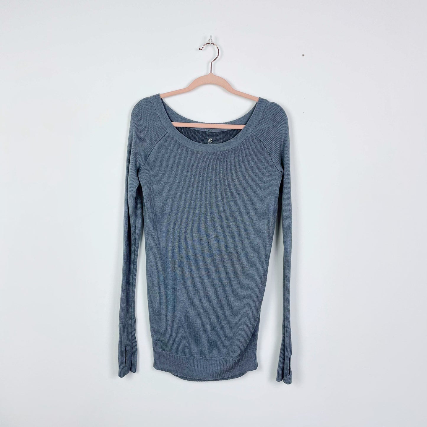 lululemon chai time reversible knit sweater - size small