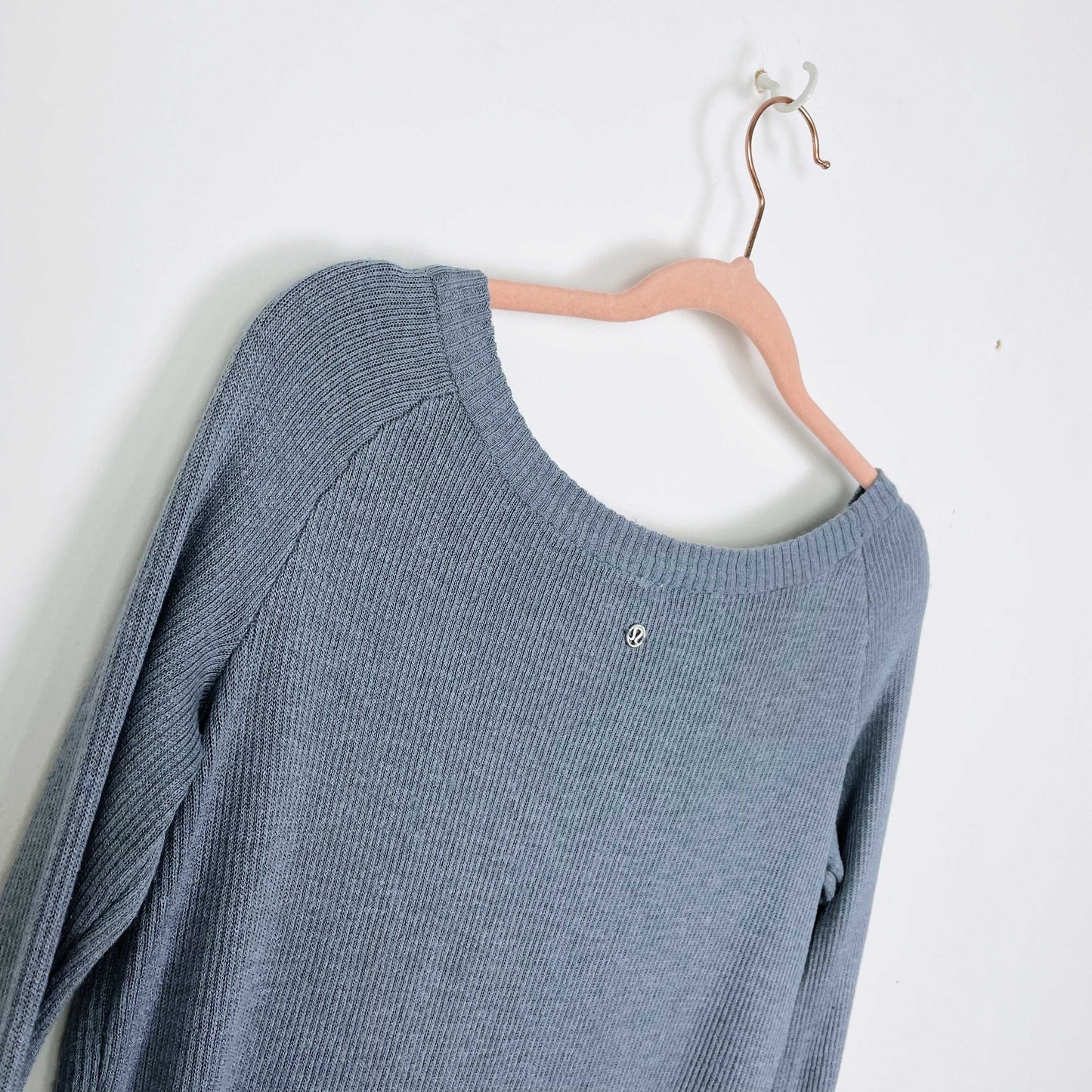 lululemon chai time reversible knit sweater - size small