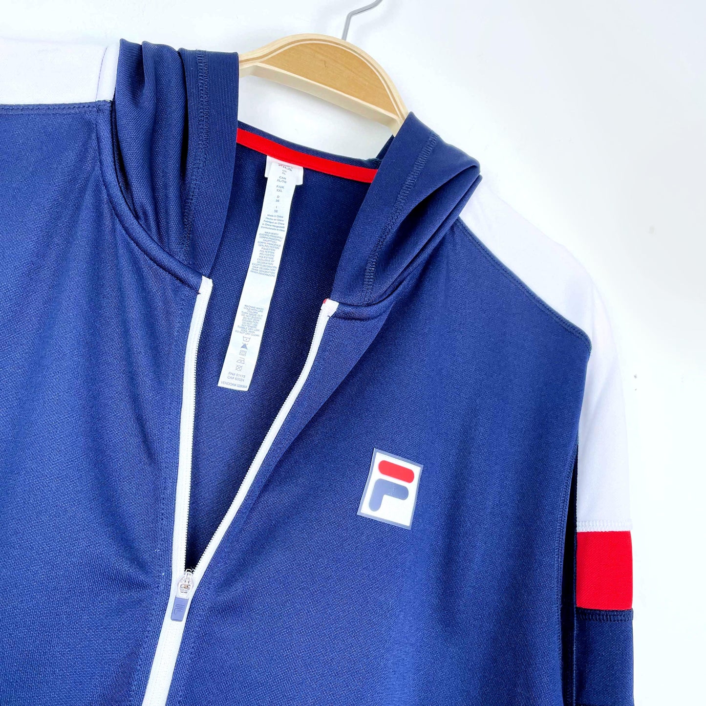 fila 2024 heritage 1/2 zip hoodie