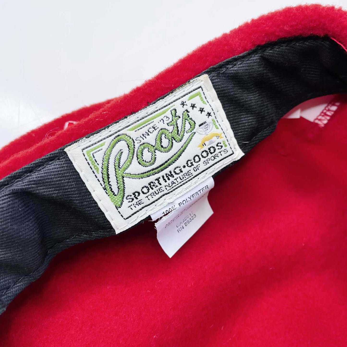 vintage 1998 roots fleece flat cap