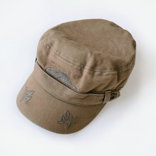 vintage roots military peaking beaver hat