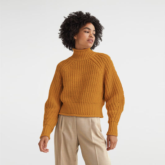 h&m mock neck chunky turtleneck