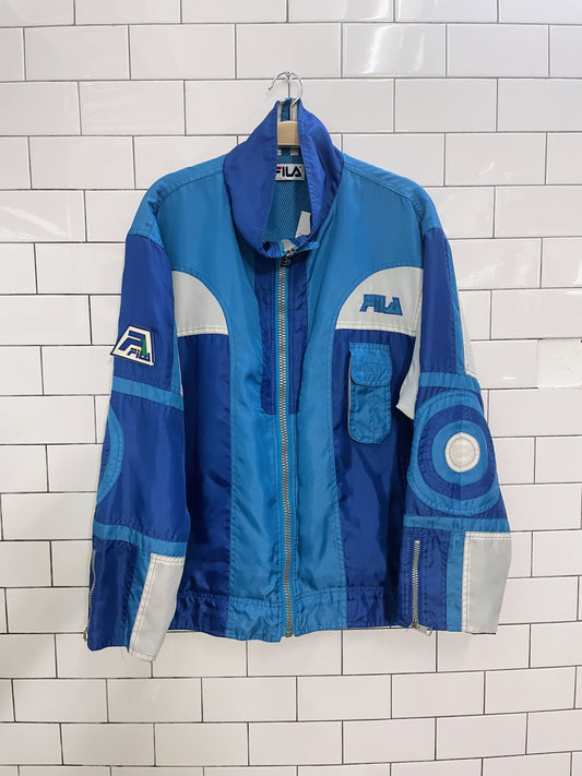 vintage 90s FILA streetwear jacket