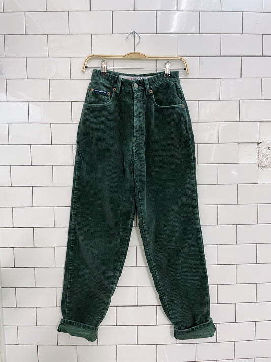 vintage gasoline chunky cord pants