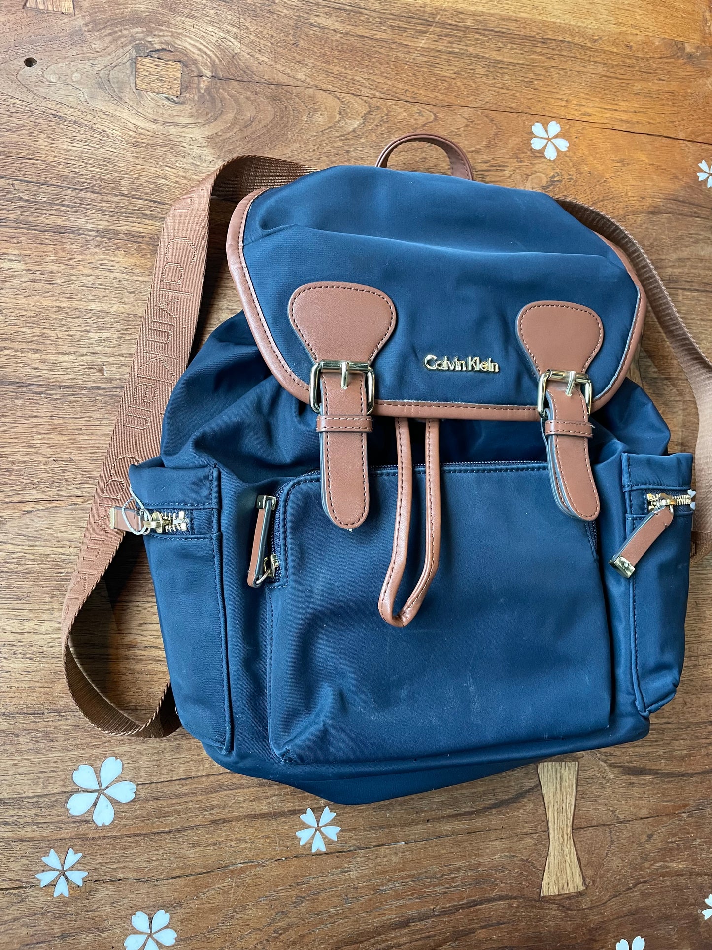 calvin klein nylon sonoma 9 belfast backpack