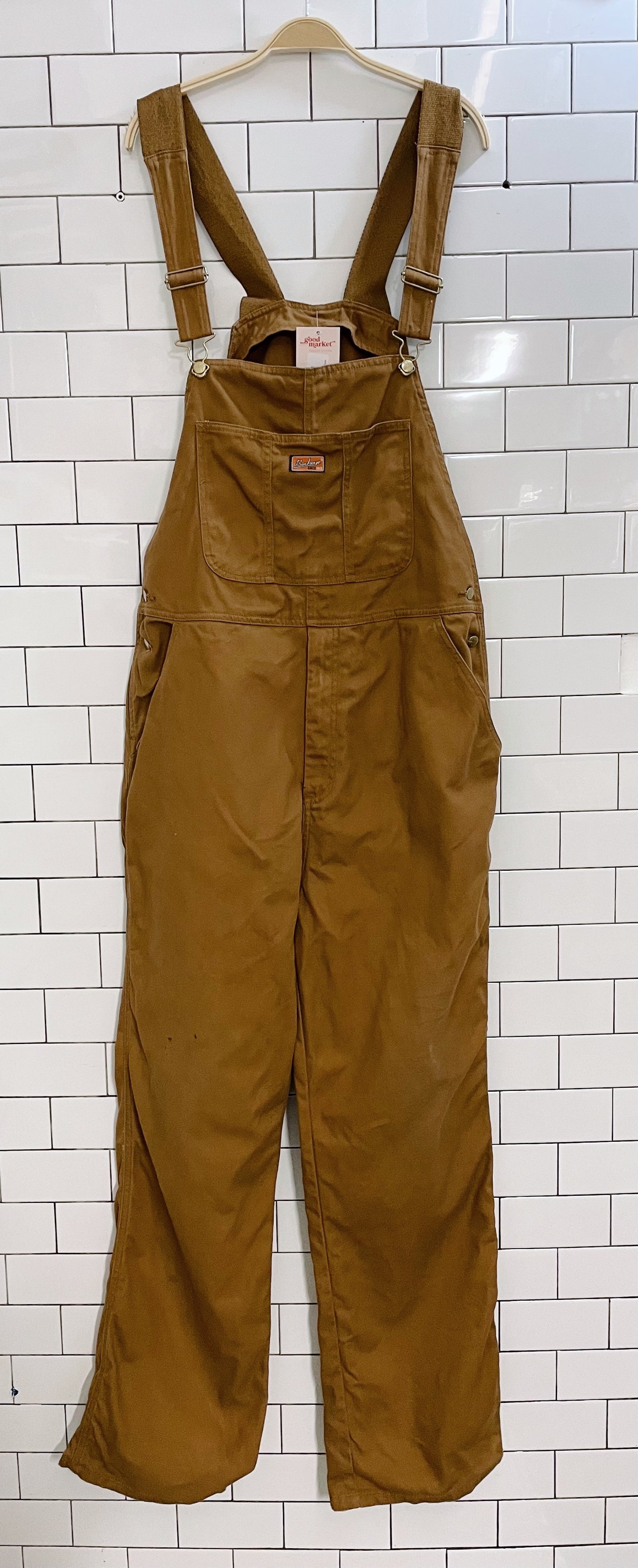 vintage 90s buckeye work overalls