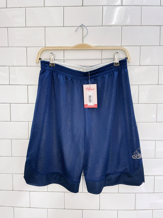 vintage 00s adidas mesh basketball shorts