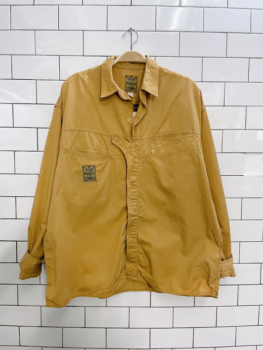 vintage biscote work button down shirt