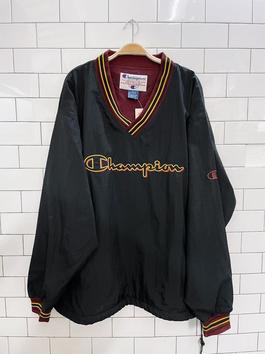 vintage 90s champion windbreaker pullover