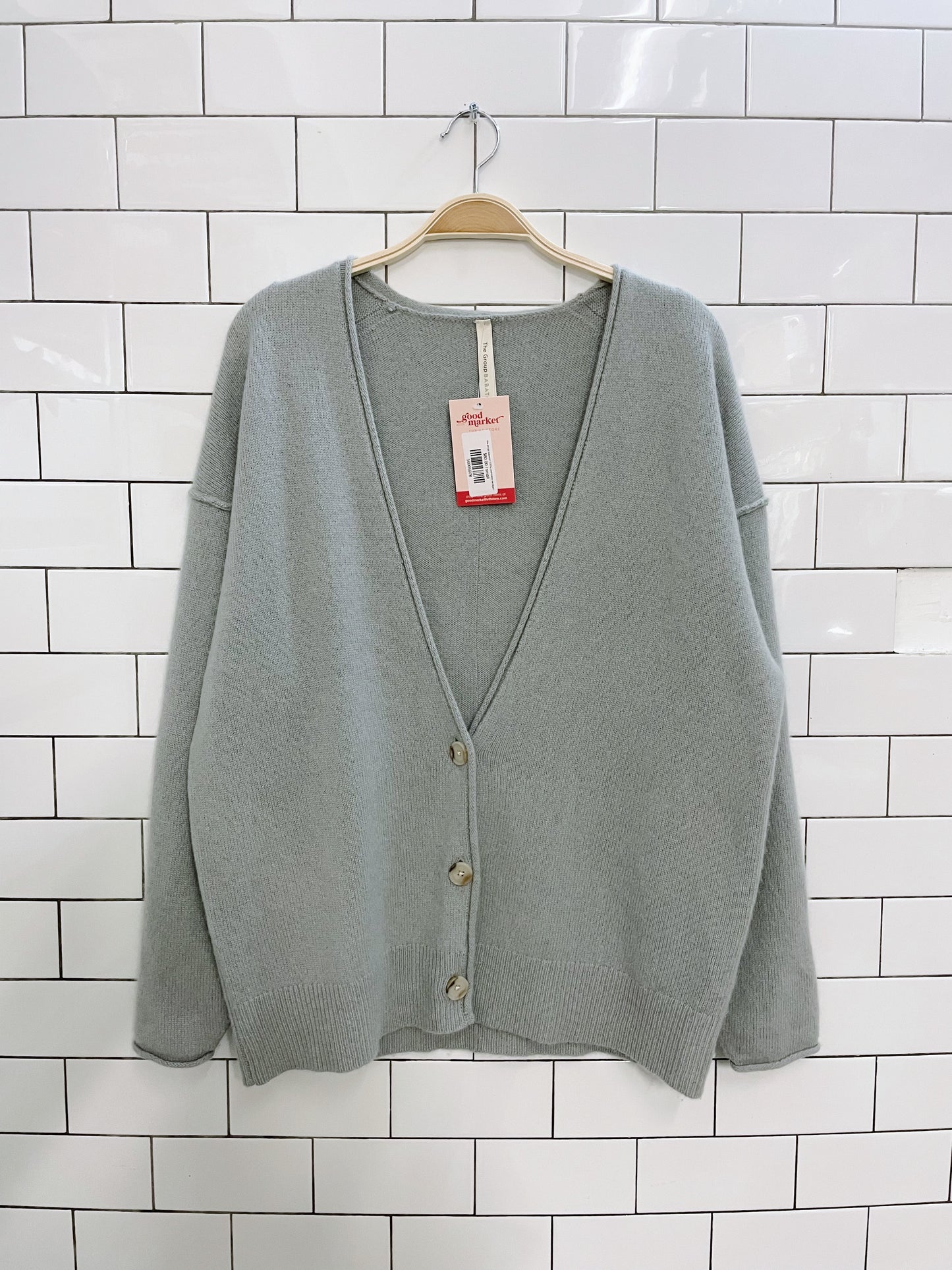 the group babaton 100% cashmere cardigan