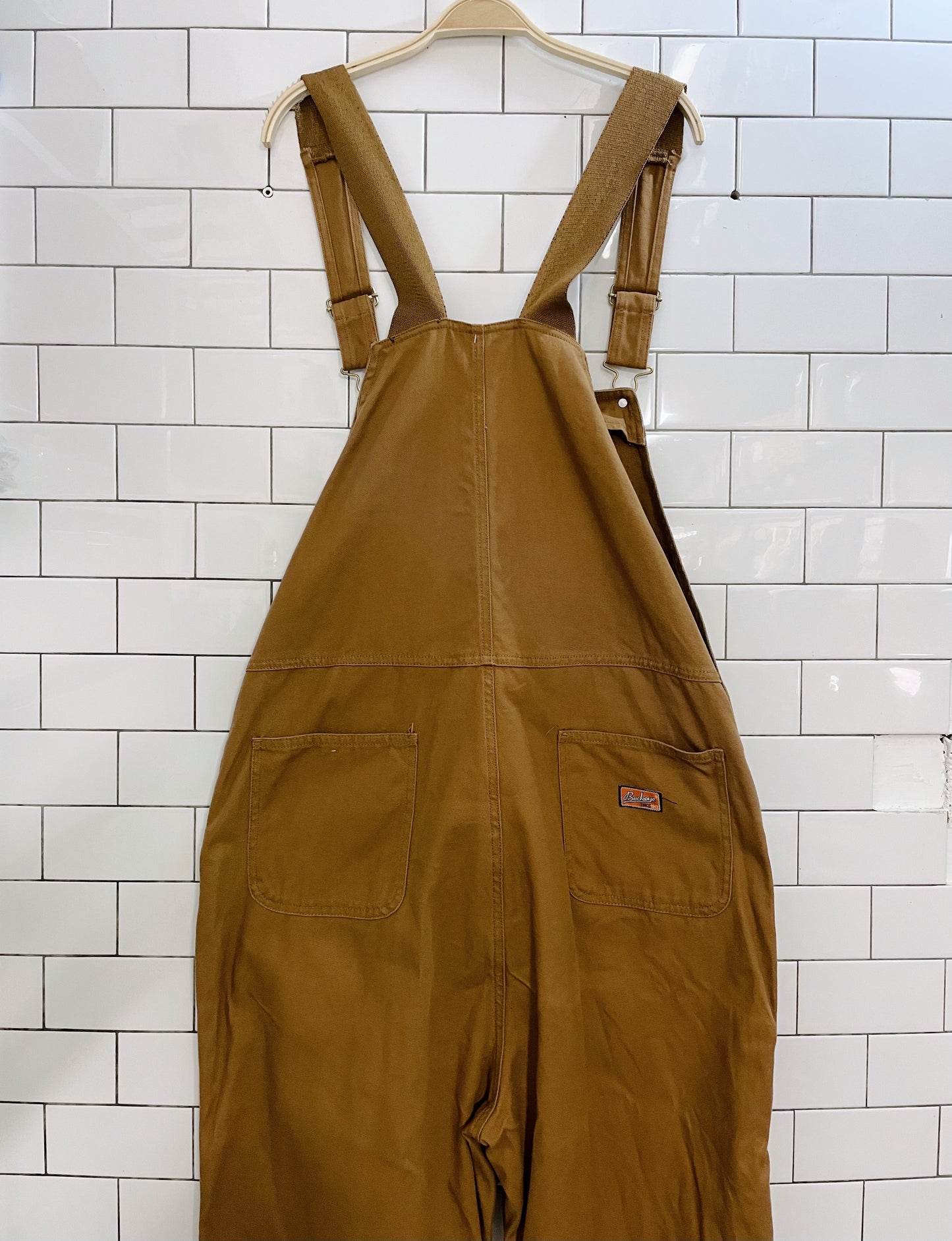 vintage 90s buckeye work overalls