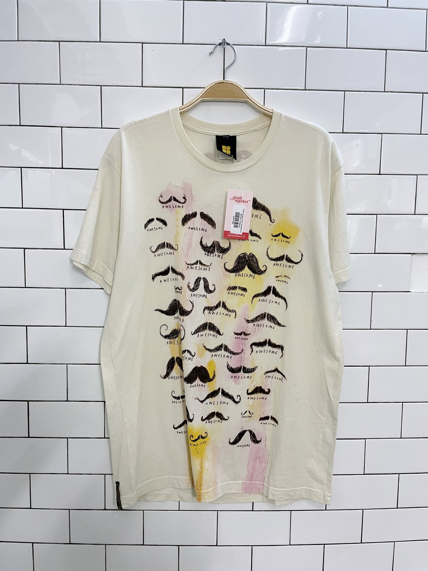 insight garage artists moustache tee