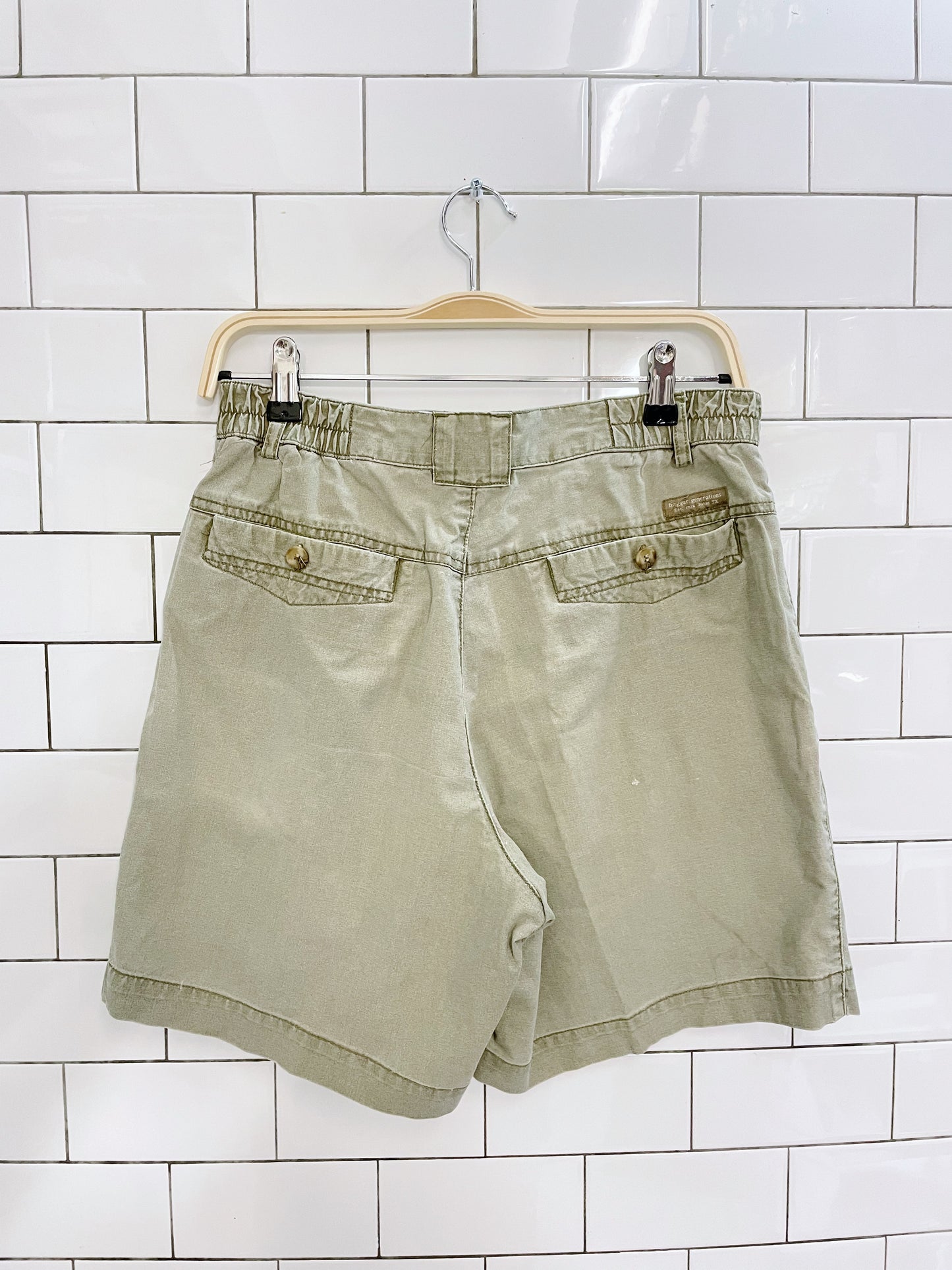 vintage haggar pleated outback short