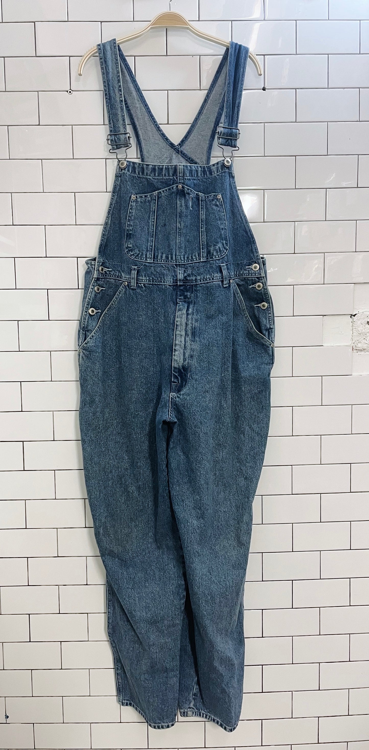 vintage 90s nevada denim overalls