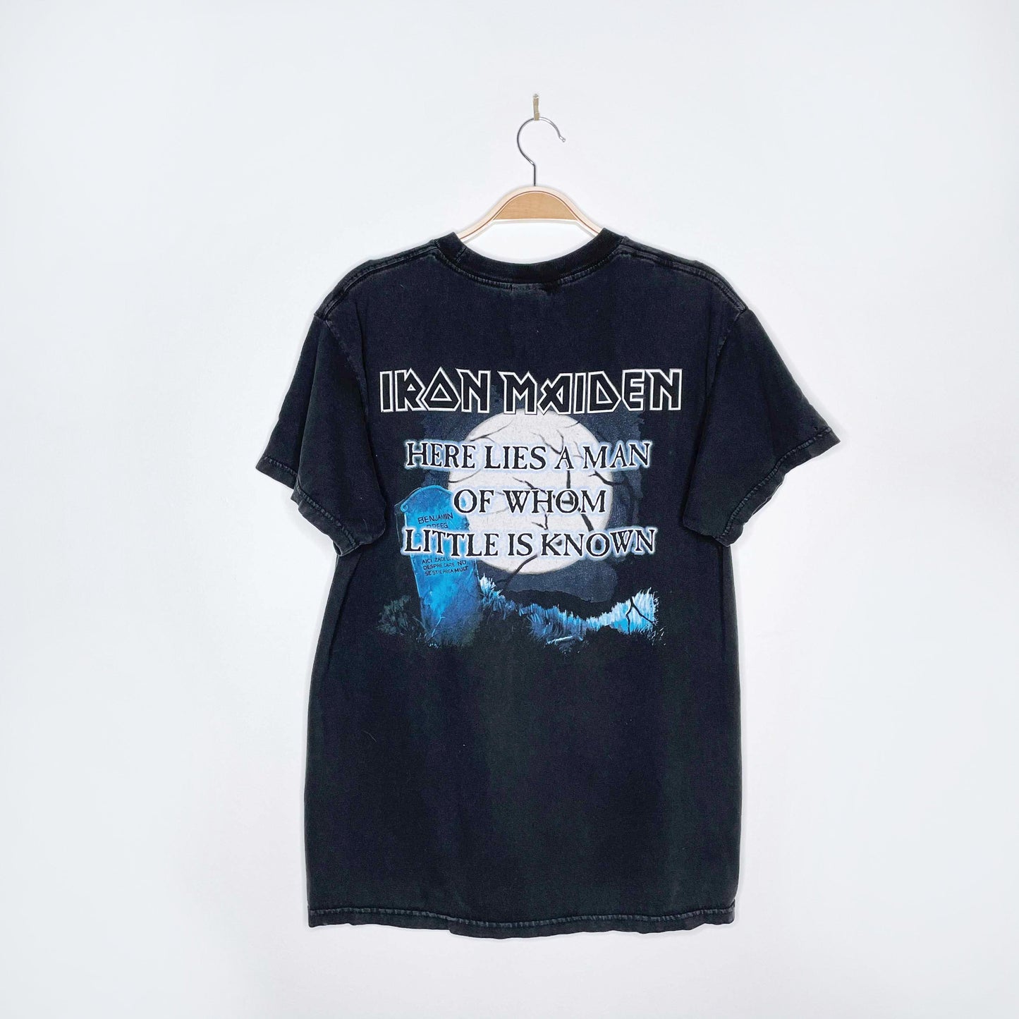 iron maiden tennessee river 2006 tour tee