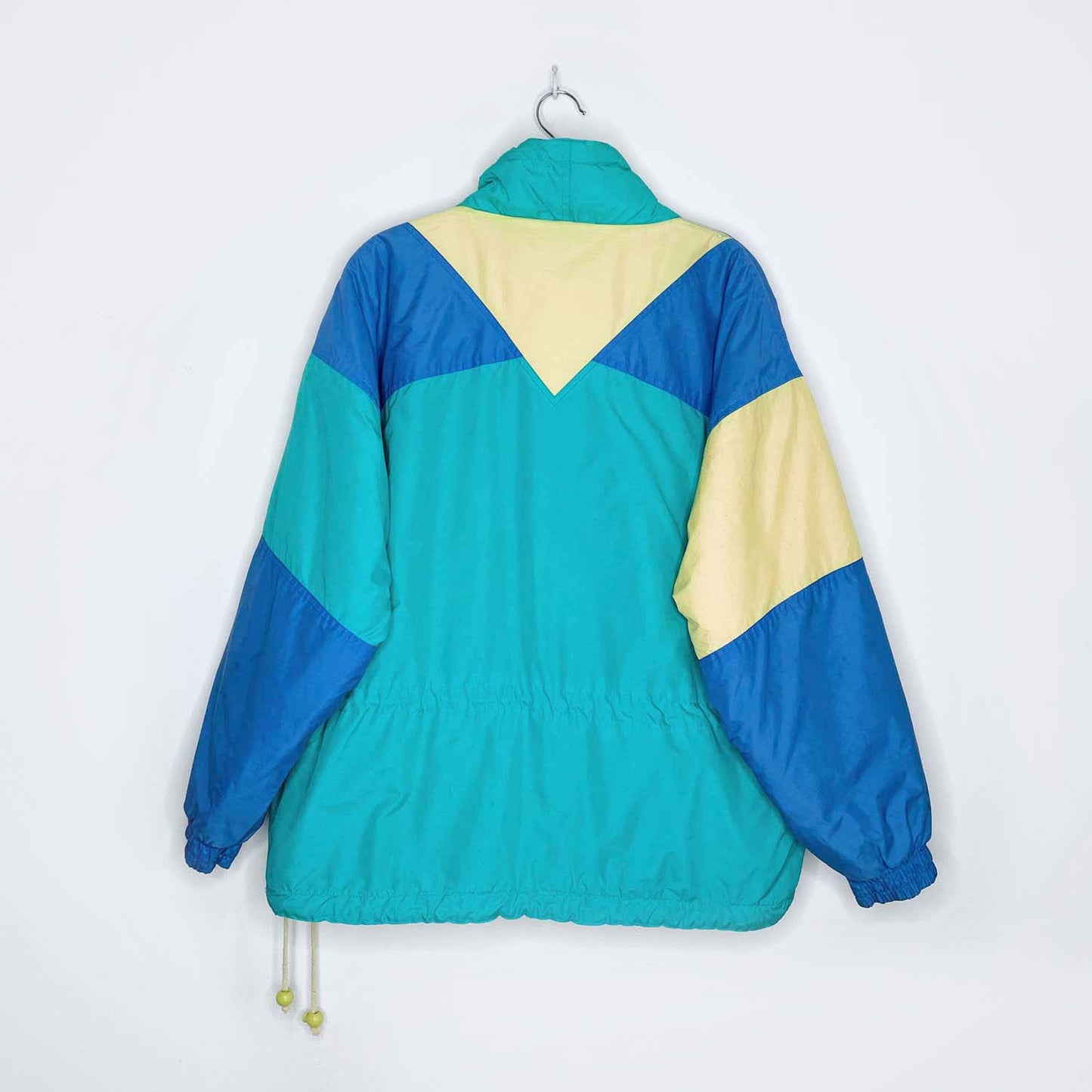 vintage 90s xt5 pullover colourblock ski jacket - size large