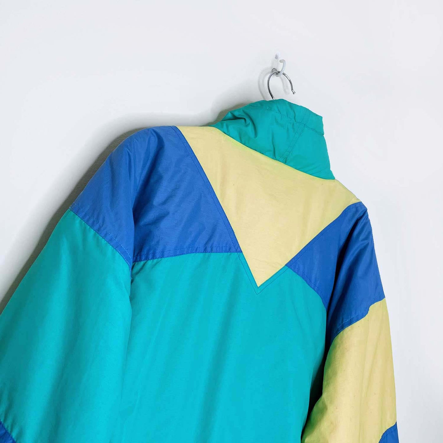 vintage 90s xt5 pullover colourblock ski jacket - size large