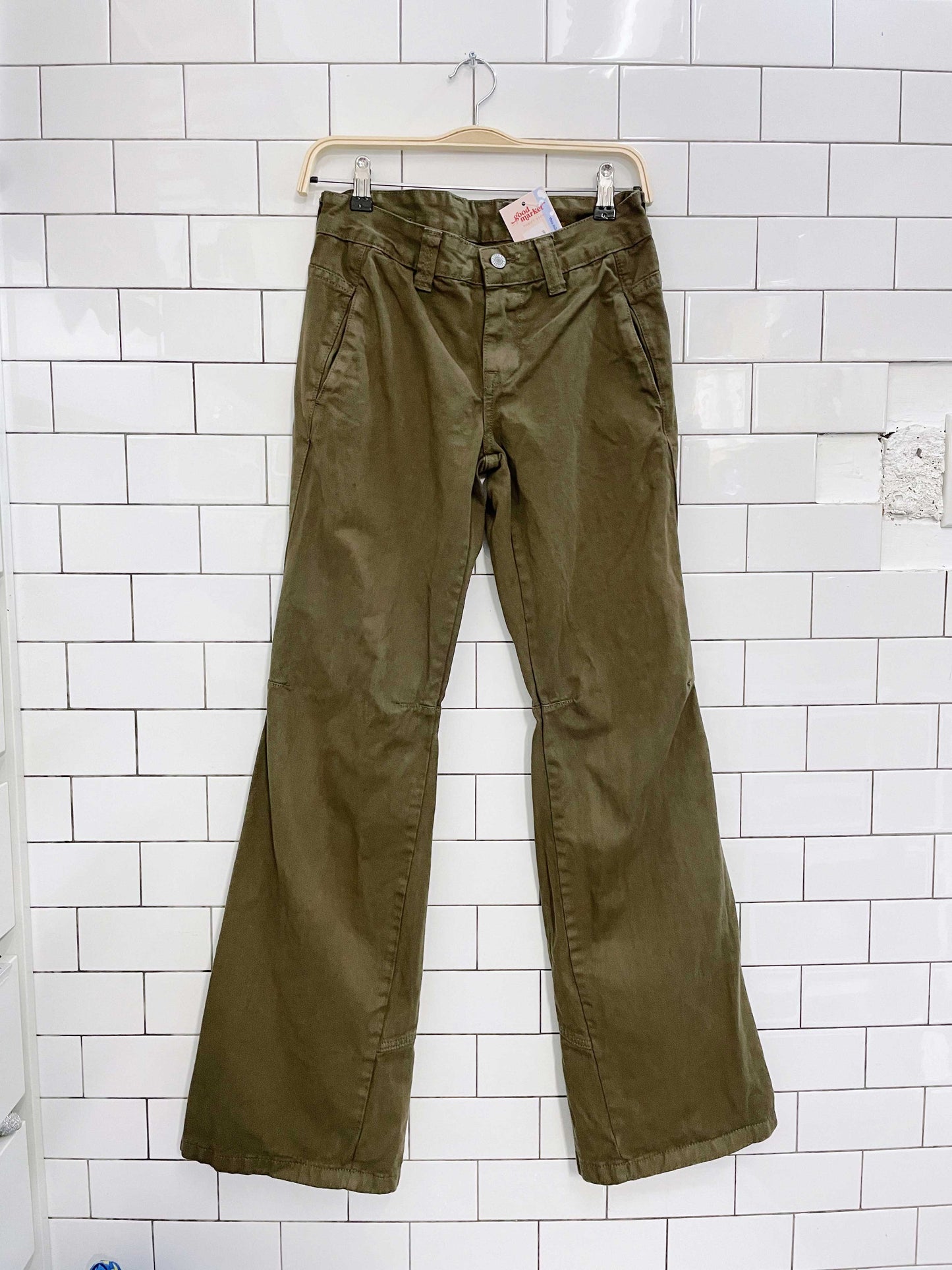 john galt flare leg utility pants