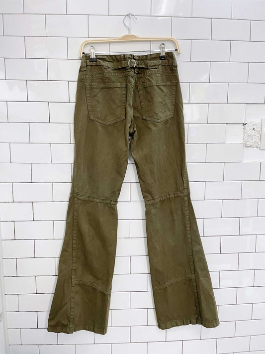 john galt flare leg utility pants