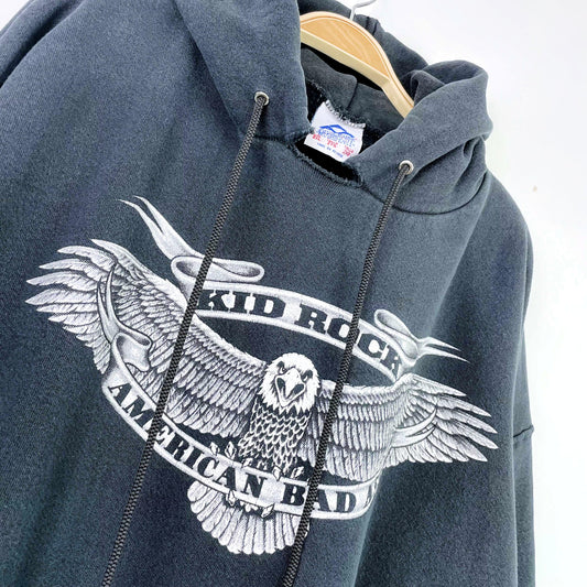 vintage 90s kid rock american badass hoodie