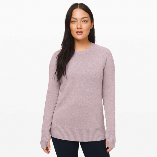 lululemon 2019 still lotus cotton-yak sweater