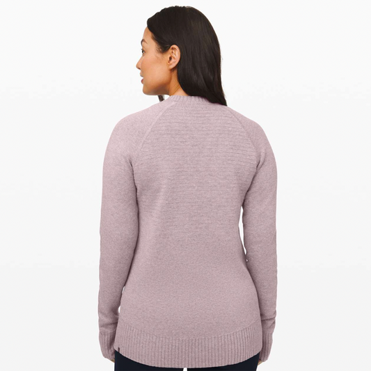 lululemon 2019 still lotus cotton-yak sweater