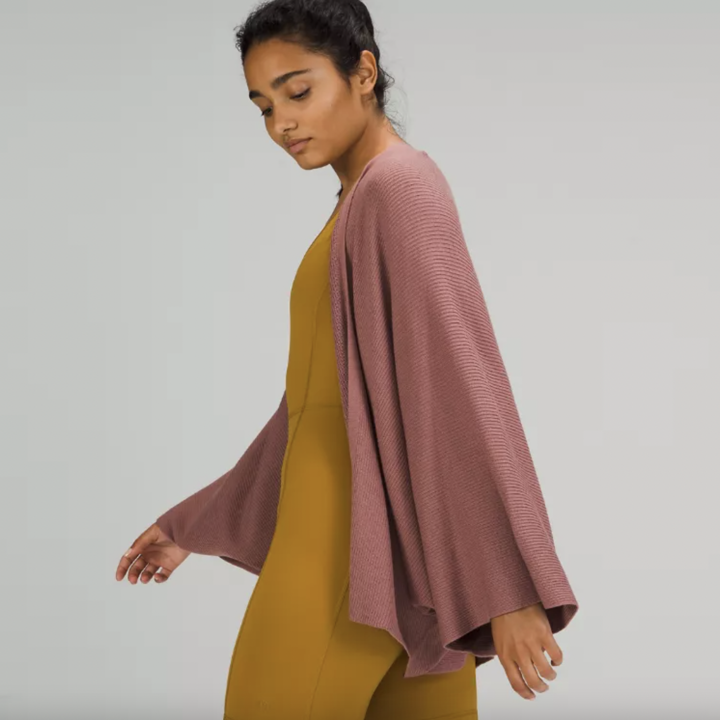 lululemon 2021 cashlu knit textured wrap