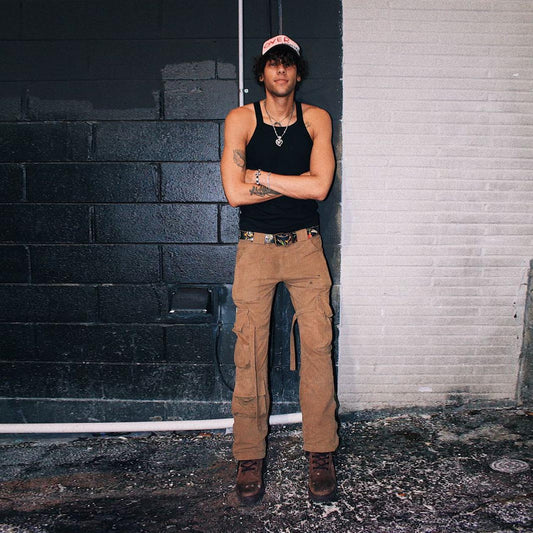 kody phillips black cargo pants