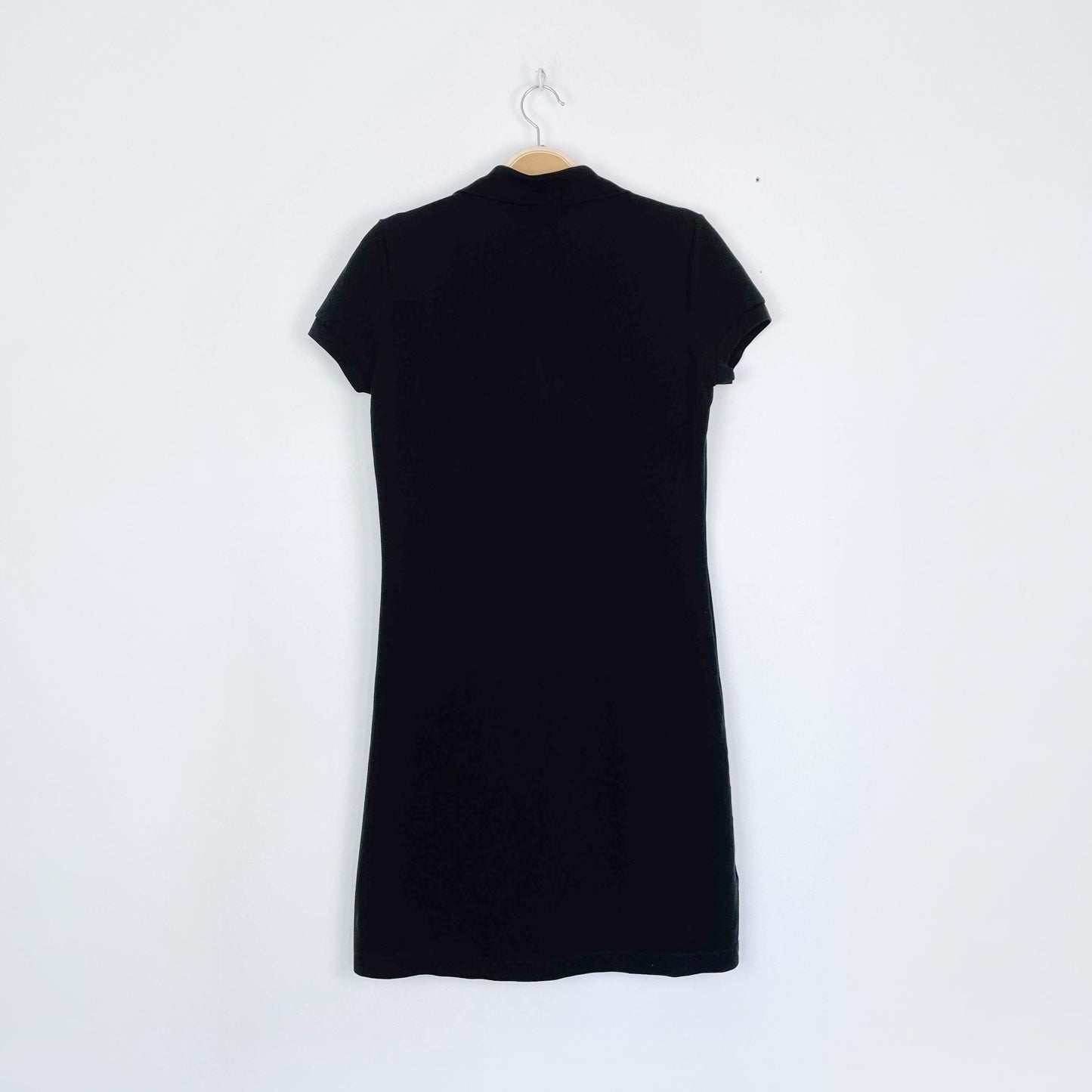 lacoste pique polo mini dress