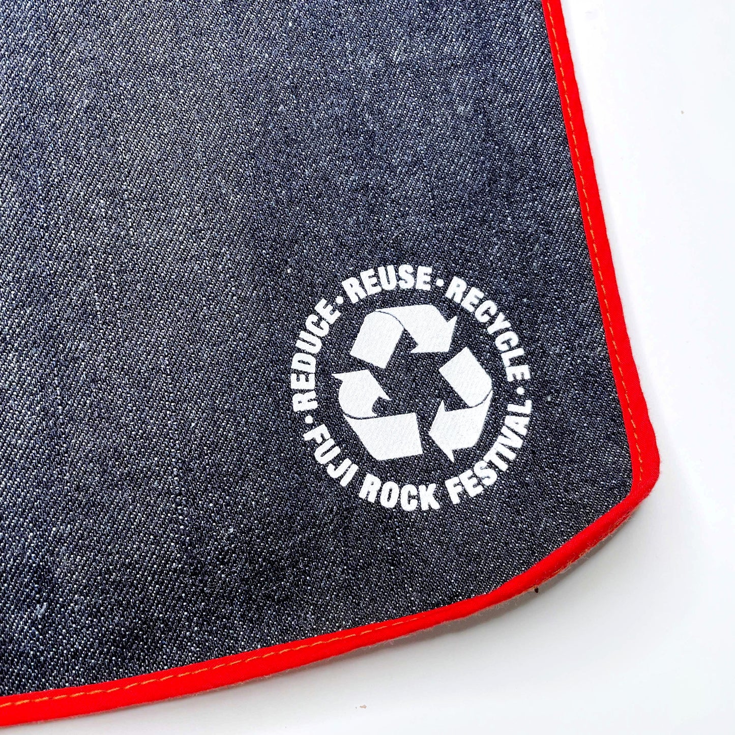 x2 levi's x fuji rock festival rework denim placemats