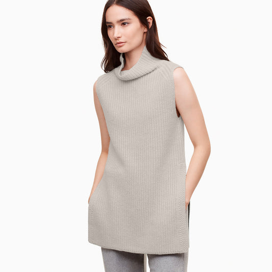 wilfred durandal sleeveless wool sweater