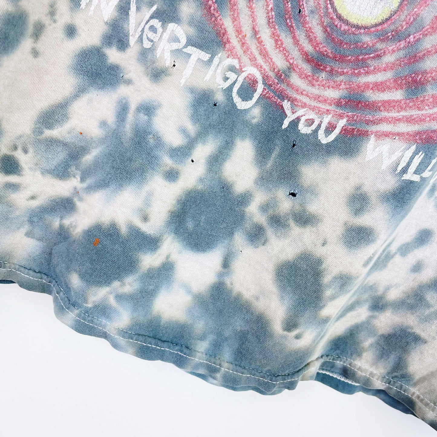 metallica in vertigo you will go tie dye tee