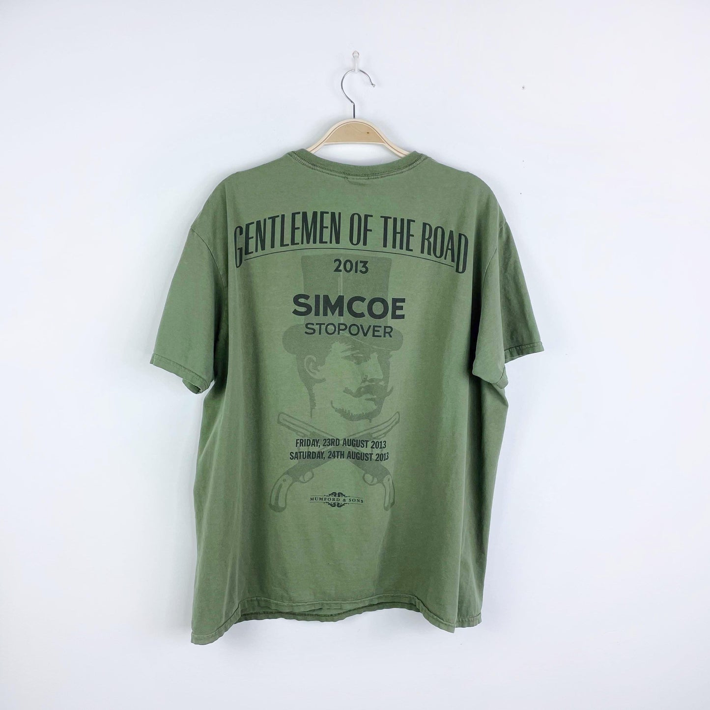 2013 mumford & sons gentlemen of the road tee