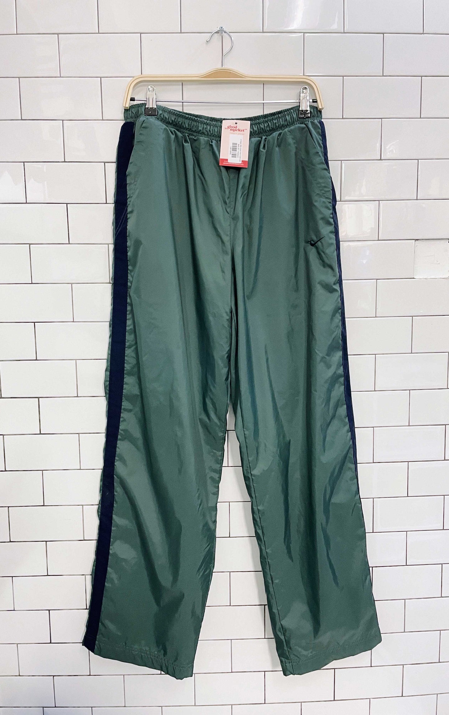 vintage 00s lined nike track pants