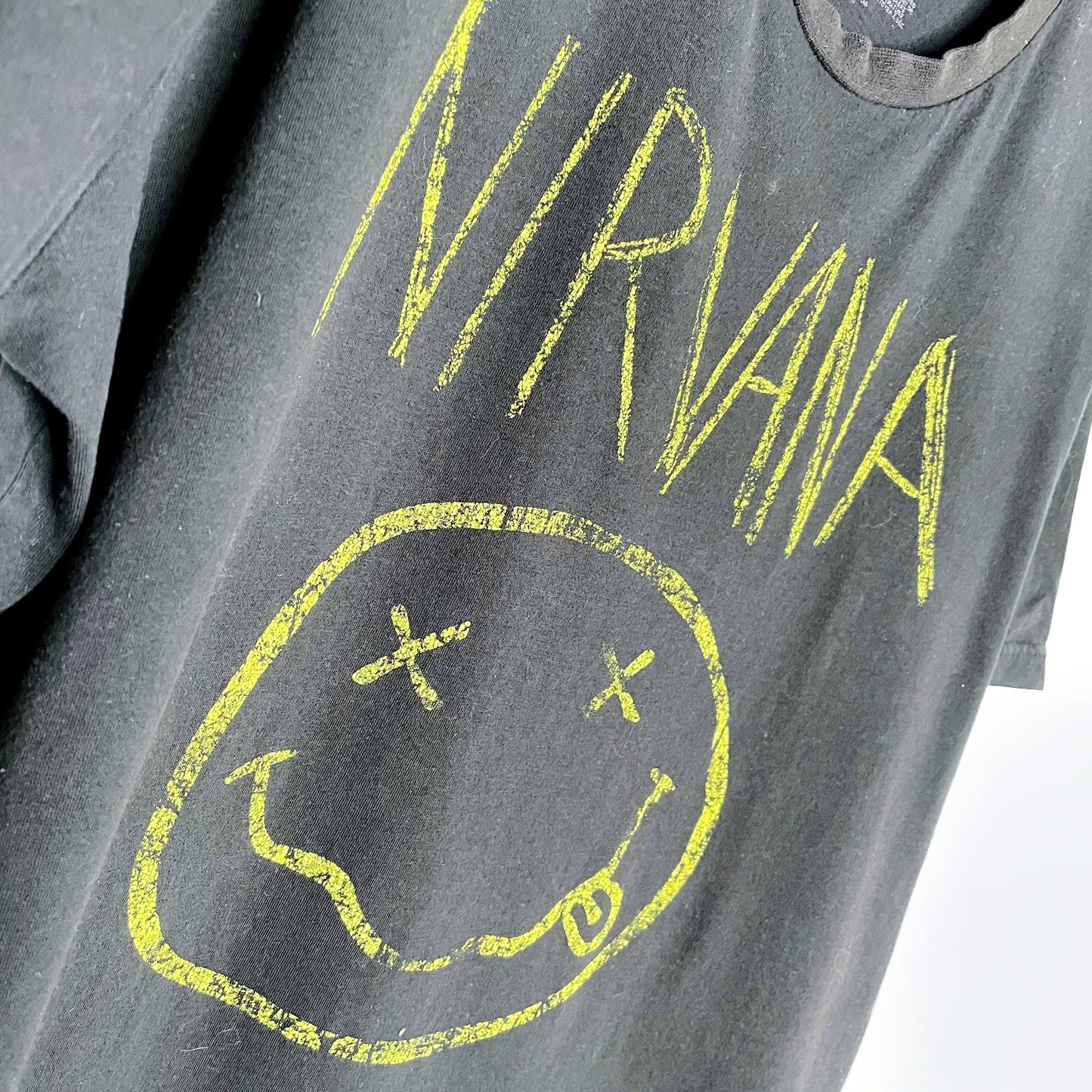 nirvana 2014 nevermind smiley tee