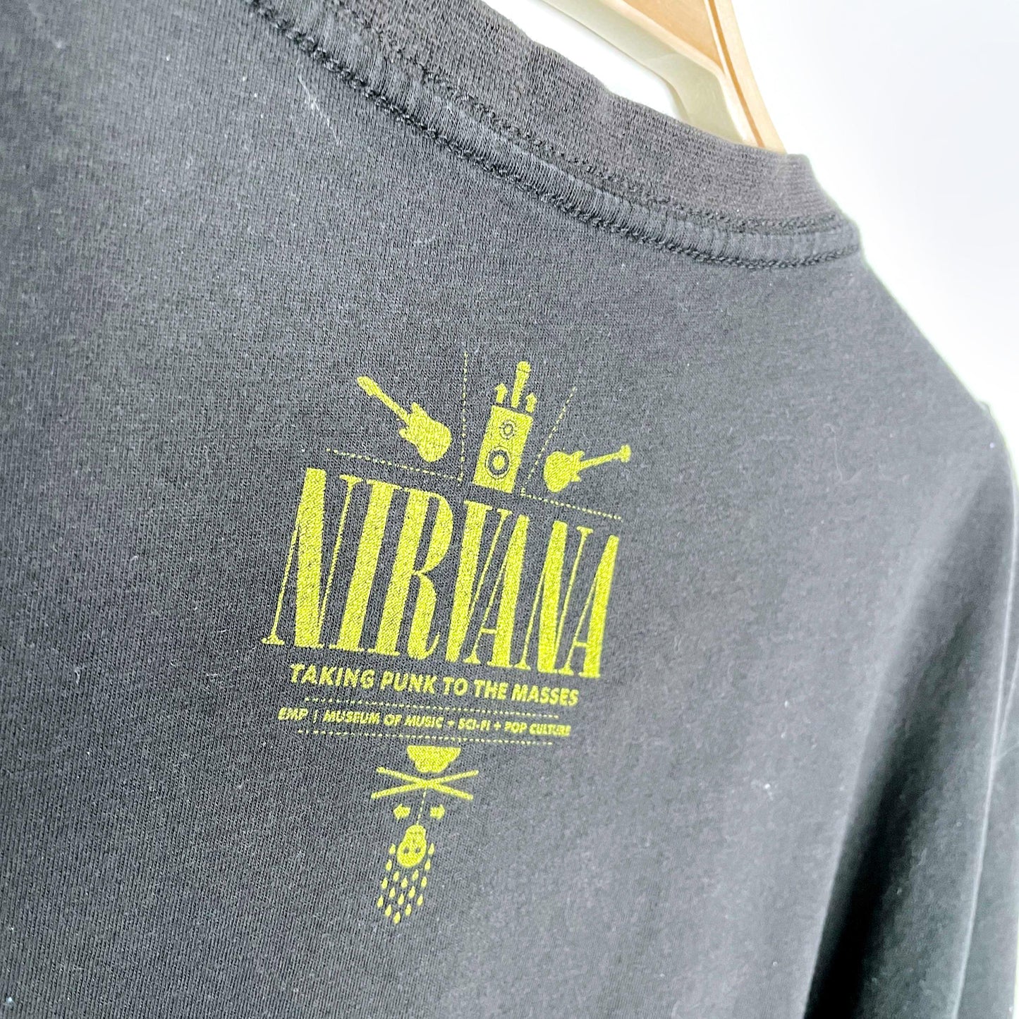 nirvana 2014 nevermind smiley tee