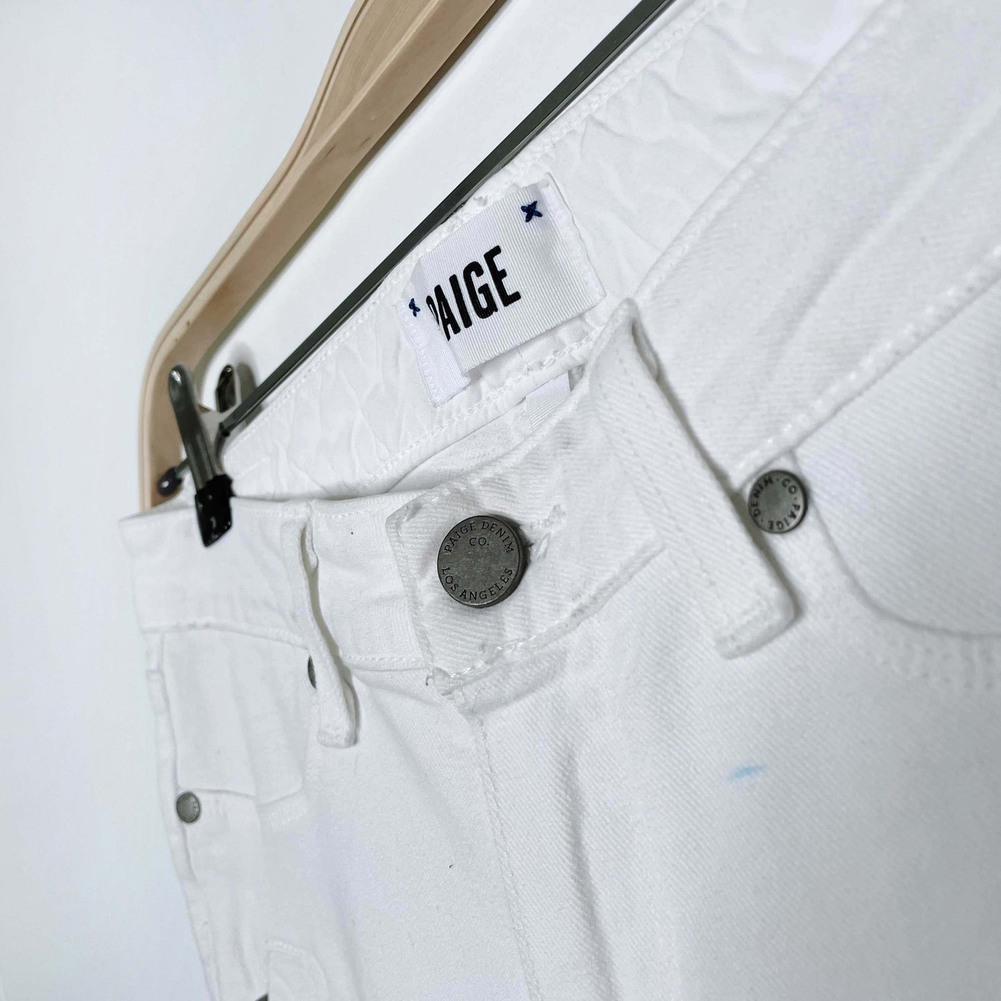 rework x paige jeans low rise kick flare