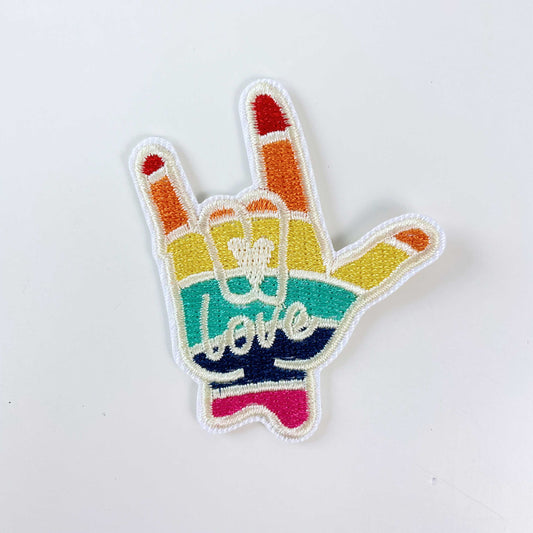 pride embroidered iron-on/sew-on patch