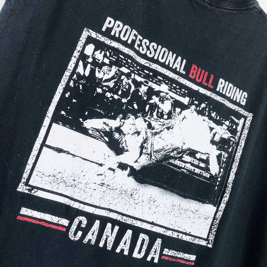 professional bull riding pbr canada muscle tee